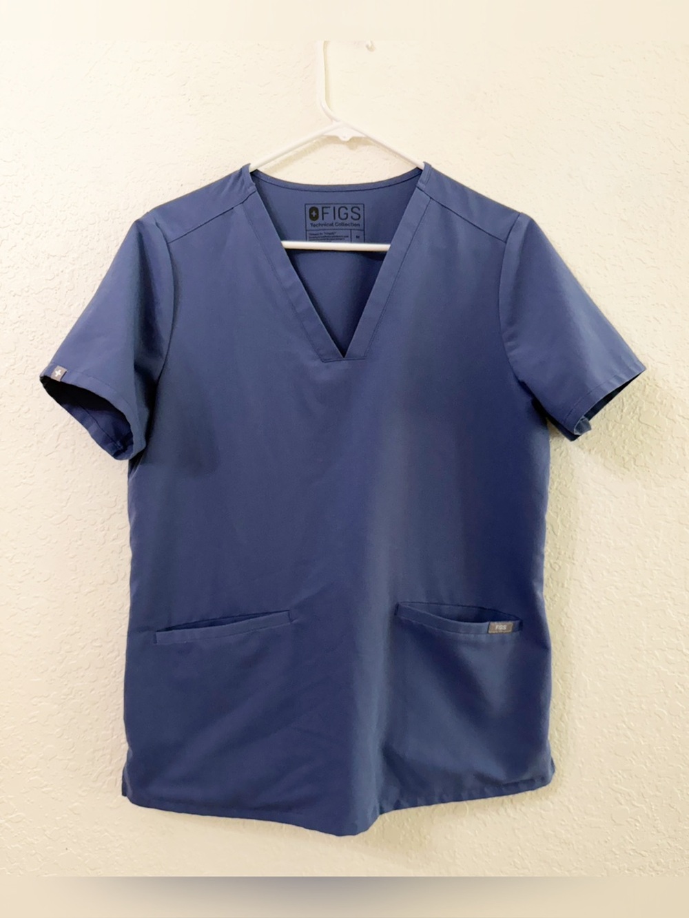 Figs Casma Scrub Top Size Medium Color Big Sky